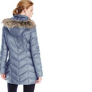 Kenneth Cole Chevron puffer jacket